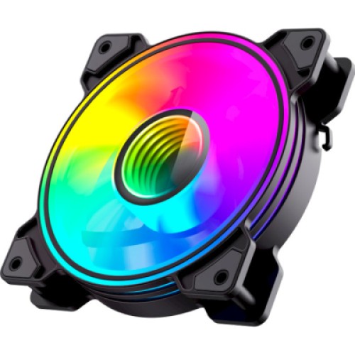 Кулер для корпуса Gamemax Dual Ring Infinity BK