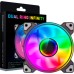 Кулер для корпуса Gamemax Dual Ring Infinity BK