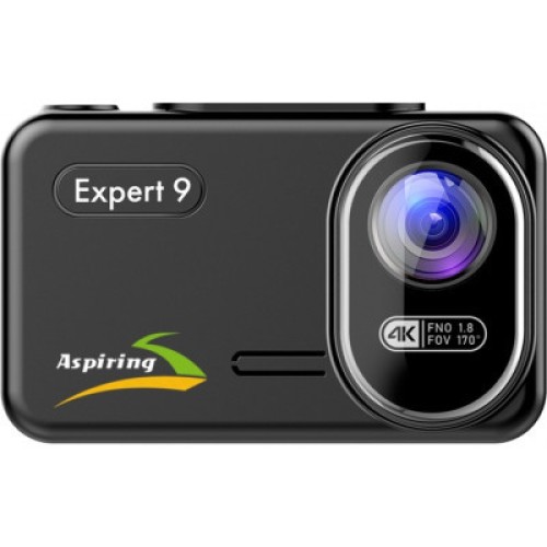 Видеорегистратор Aspiring Expert 9 Speedcam, WI-FI, GPS, 2K, 2 cameras (Aspiring Expert 9 Speedcam, WI-FI, GPS, 2K, 2 cameras)