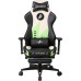 Кресло игровое 1stPlayer Duke Black-White-Green (Duke BlackWhiteGreen)