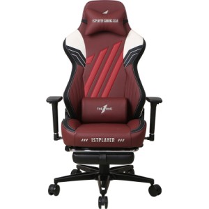 Крісло ігрове 1stPlayer Duke Black-White-Red (Duke BlackWhiteRed)