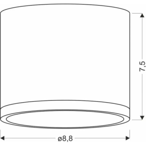 Светильник точечный Candellux 2275956 TUBA (2275956)