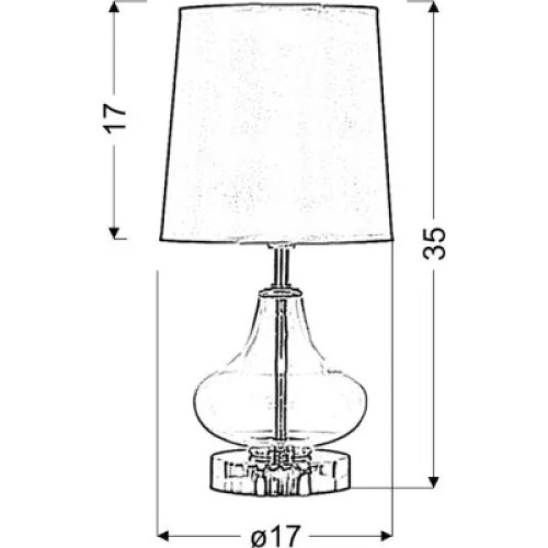 Настольная лампа Candellux 41-10933 ALLADINA (41-10933)
