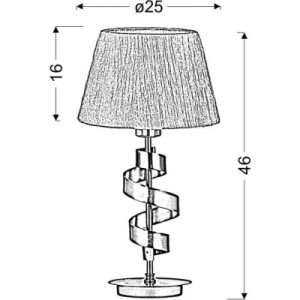 Настольная лампа Candellux 41-23483 DENIS (41-23483)