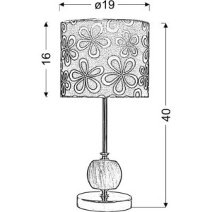 Настольная лампа Candellux 41-34724 CORT (41-34724)