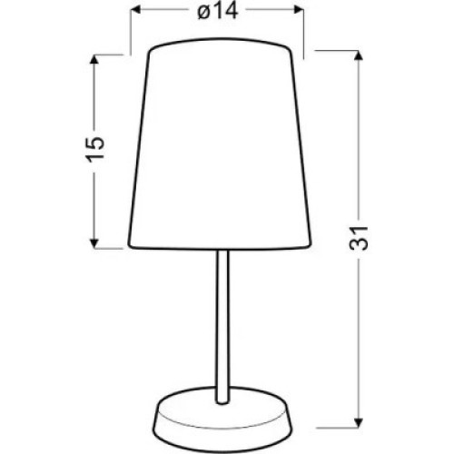 Настольная лампа Candellux 41-98262 GALA (41-98262)