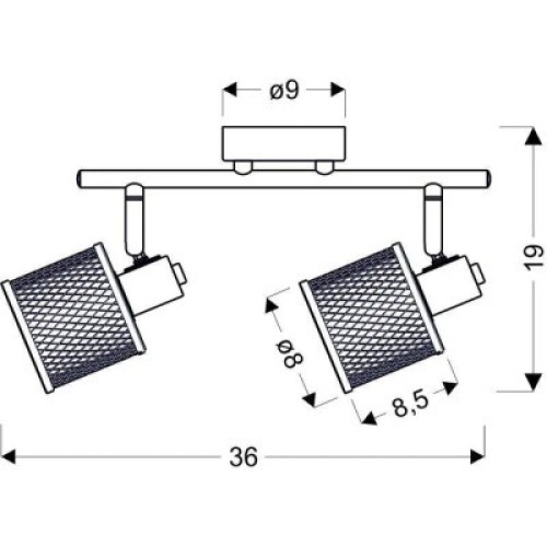 Спот Candellux 92-81766 CANABERA (92-81766)