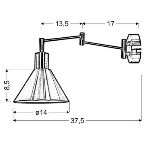 Бра Candellux 21-41210 COPENHAGEN (21-41210)