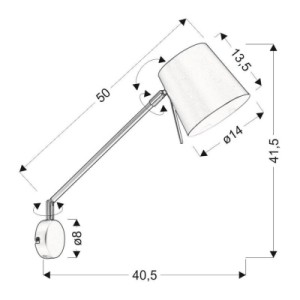 Бра Candellux 21-73914 KILLY (21-73914)