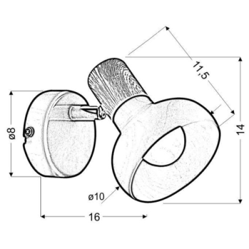Бра Candellux 91-62796 PUERTO (91-62796)