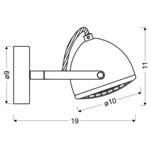 Бра Candellux 91-67999 PENT (91-67999)