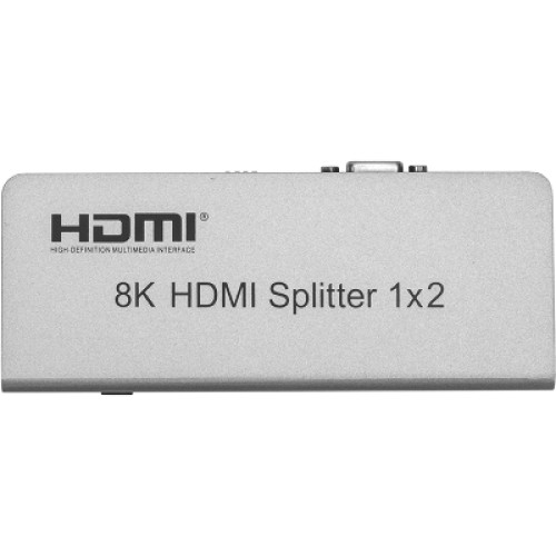 Разветвитель PowerPlant HDMI 8K 1x2 (CA914197)