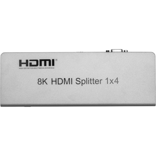Разветвитель PowerPlant HDMI 8K 1x4 (CA914203)
