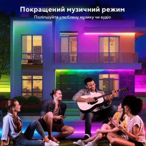 Светодиодная лента Govee Phantasy Outdoor LED RGBIC Strip Lights 10м Білий (H61723D1)