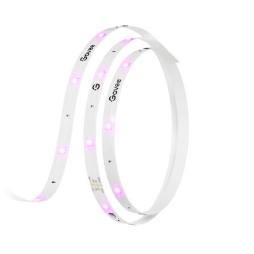 Светодиодная лента Govee RGBIC Basic Wi-Fi + Bluetooth LED Strip Light 5м Білий (H618A3D1)