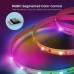 Светодиодная лента Govee RGBIC Basic Wi-Fi + Bluetooth LED Strip Light 5м Білий (H618A3D1)