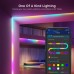 Светодиодная лента Govee RGBIC Basic Wi-Fi + Bluetooth LED Strip Light 10м Білий (H618C3D1)