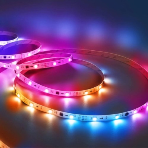 Светодиодная лента Govee RGBIC Basic Wi-Fi + Bluetooth LED Strip Light With Protective Coating 5м Білий (H619A3D1)
