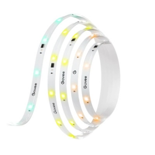 Светодиодная лента Govee RGBIC Basic Wi-Fi + Bluetooth LED Strip Light With Protective Coating 5м Білий (H619A3D1)