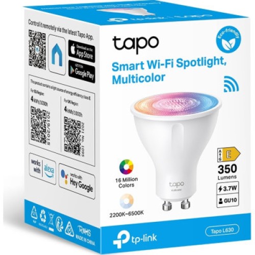 Розумна лампочка TP-Link Tapo L630 N300 GU10 (TAPO-L630)