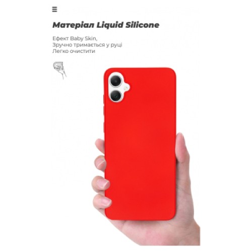 Чехол для мобильного телефона Armorstandart ICON Case Samsung A05 (A055) Red (ARM71803)