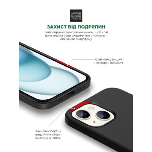 Чехол для мобильного телефона Armorstandart ICON2 Case Apple iPhone 15 Plus Black (ARM70512)