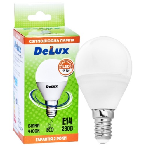 Лампочка Delux BL50P 7Вт 4100K 220В E14 (90020560 90011758)