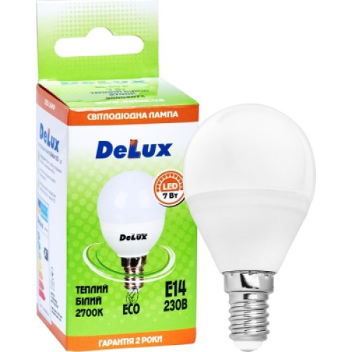 Лампочка Delux BL50P 7Вт 2700K 220В E14 (90004074)