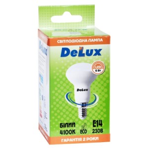 Лампочка Delux FC1 6Вт R50 4100K 220В E14 (90020563)