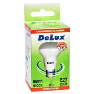 Лампочка Delux FC1 8 Вт R63 4100K 220В E27 (90020564)