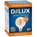Лампочка Delux Globe G125 6Вт E27 2200К amber spiral filament (90018147)
