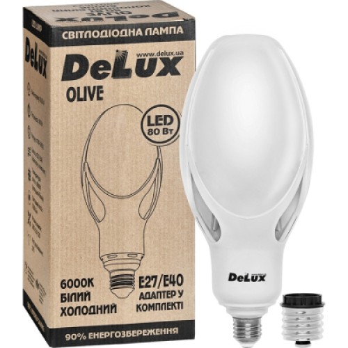 Лампочка Delux OLIVE 80w E27 6000K (90011622)