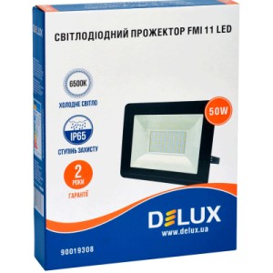 Прожектор Delux FMI 11 50Вт 6500K IP65 (90019308)