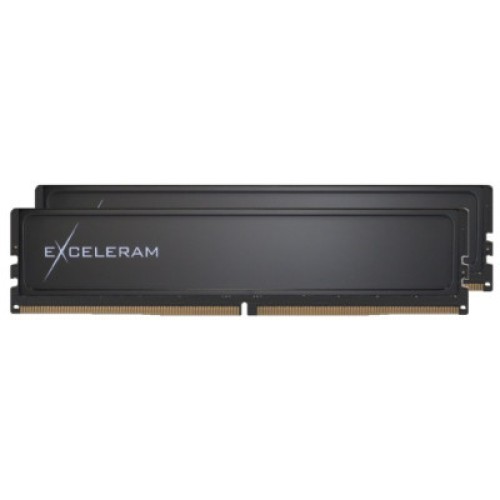 Модуль памяти для компьютера DDR5 32GB (2x16GB) 6200 MHz Black Sark eXceleram (ED50320624040CD)