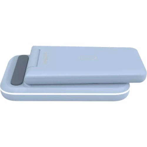 Зарядное устройство Canyon WS-304 Foldable 3in1 Wireless charger Blue (CNS-WCS304BL)
