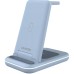 Зарядное устройство Canyon WS-304 Foldable 3in1 Wireless charger Blue (CNS-WCS304BL)