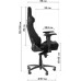 Кресло игровое GT Racer X-0712 Shadow Gray