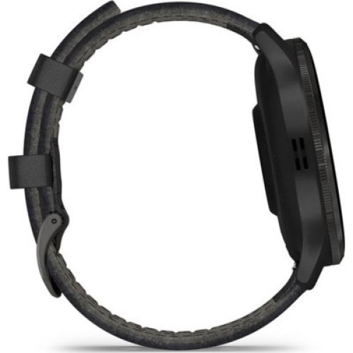 Смарт-часы Garmin Venu 3, Black + Slate, Leather, GPS (010-02784-52)