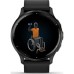 Смарт-часы Garmin Venu 3, Black + Slate, Leather, GPS (010-02784-52)