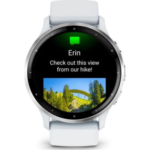 Смарт-часы Garmin Venu 3, Whitestone + Passivated, GPS (010-02784-00)