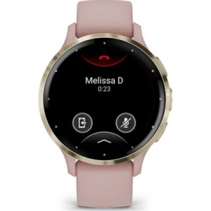 Смарт-часы Garmin Venu 3S, Dust Rose + Soft Gold, GPS (010-02785-03)