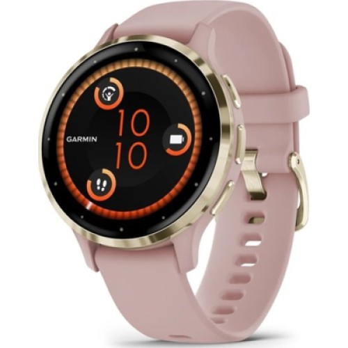 Смарт-часы Garmin Venu 3S, Dust Rose + Soft Gold, GPS (010-02785-03)