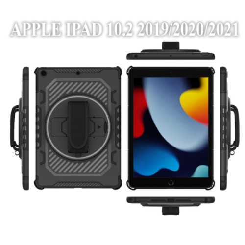 Чехол для планшета BeCover Mecha Apple iPad 10.2 2019/2020/2021 Black (709933)