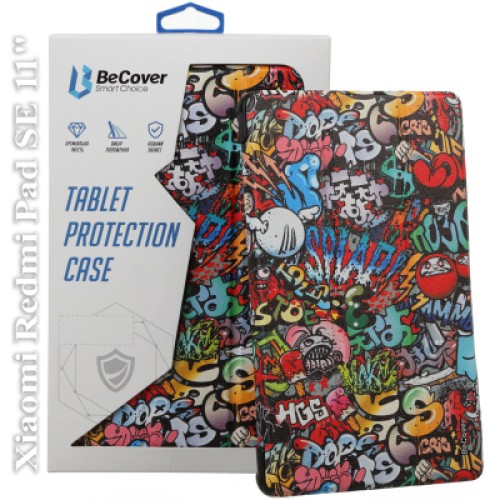 Чехол для планшета BeCover Smart Case Xiaomi Redmi Pad SE11" Graffiti (709869)