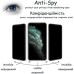 Стекло защитное Drobak Anty Spy Samsung Galaxy A14 (Black) (535339)