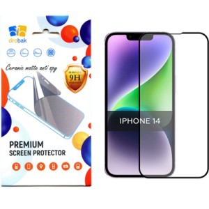 Стекло защитное Drobak Matte Ceramics Anty Spy Apple iPhone 14 Pro (535330)