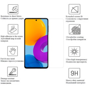 Стекло защитное Drobak Xiaomi Redmi Note 12 Pro+ 5G (535351)
