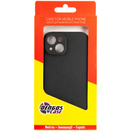 Чехол для мобильного телефона Dengos Carbon iPhone 15 (black) (DG-TPU-CRBN-189)