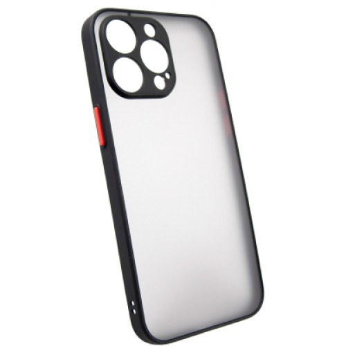 Чехол для мобильного телефона Dengos Matte iPhone 15 Pro Max (black) (DG-TPU-MATT-133)