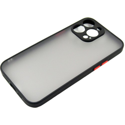 Чехол для мобильного телефона Dengos Matte iPhone 15 Pro Max (black) (DG-TPU-MATT-133)